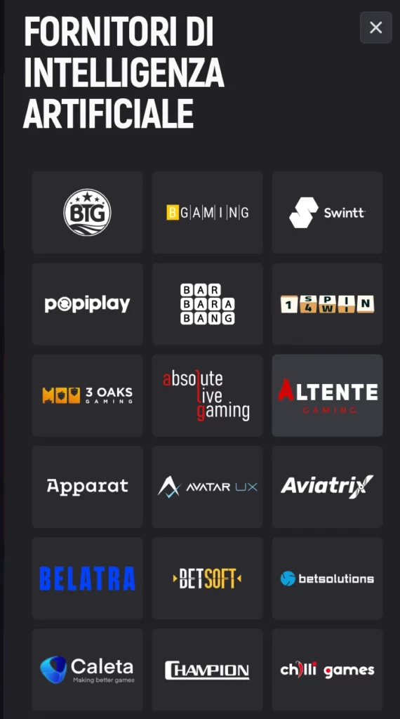 Provider di giochi