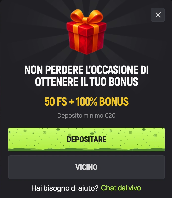 Dove visualizzare i bonus nell’account